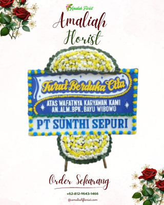 Papan Bunga Duka di Kuala Indragiri