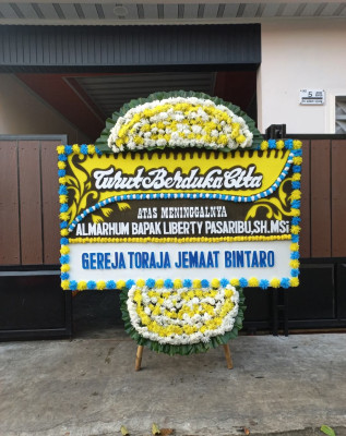 Papan Bunga Duka di Kuala Indragiri