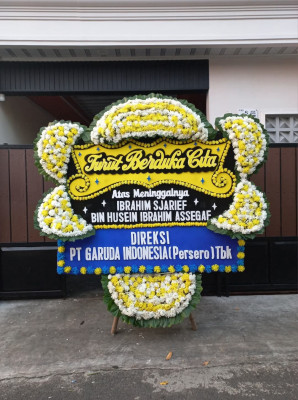 Papan Bunga Duka di Kuala Indragiri