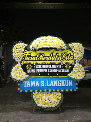 Papan Bunga Duka di Kuala Indragiri