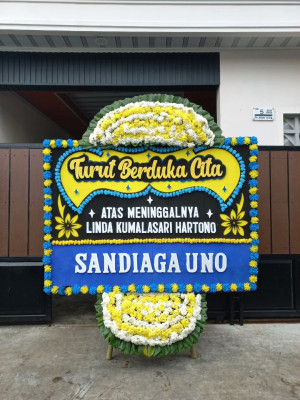 Papan Bunga Duka di Kuala Indragiri