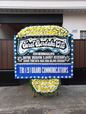 Papan Bunga Duka di Kuala Indragiri